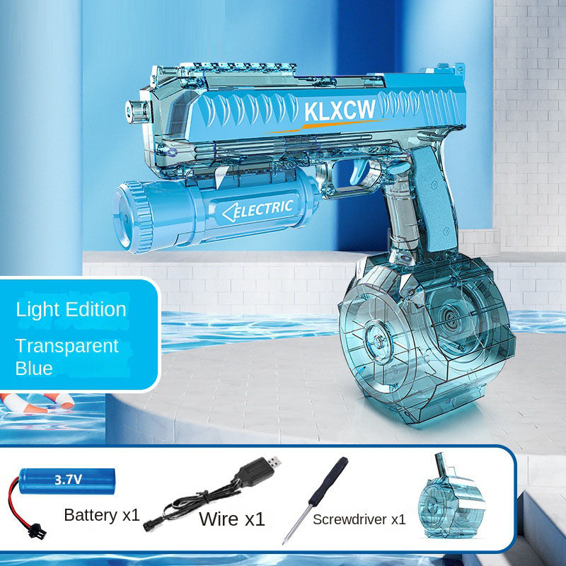 Electric Water Gun With Continuous Burst & Manual Play