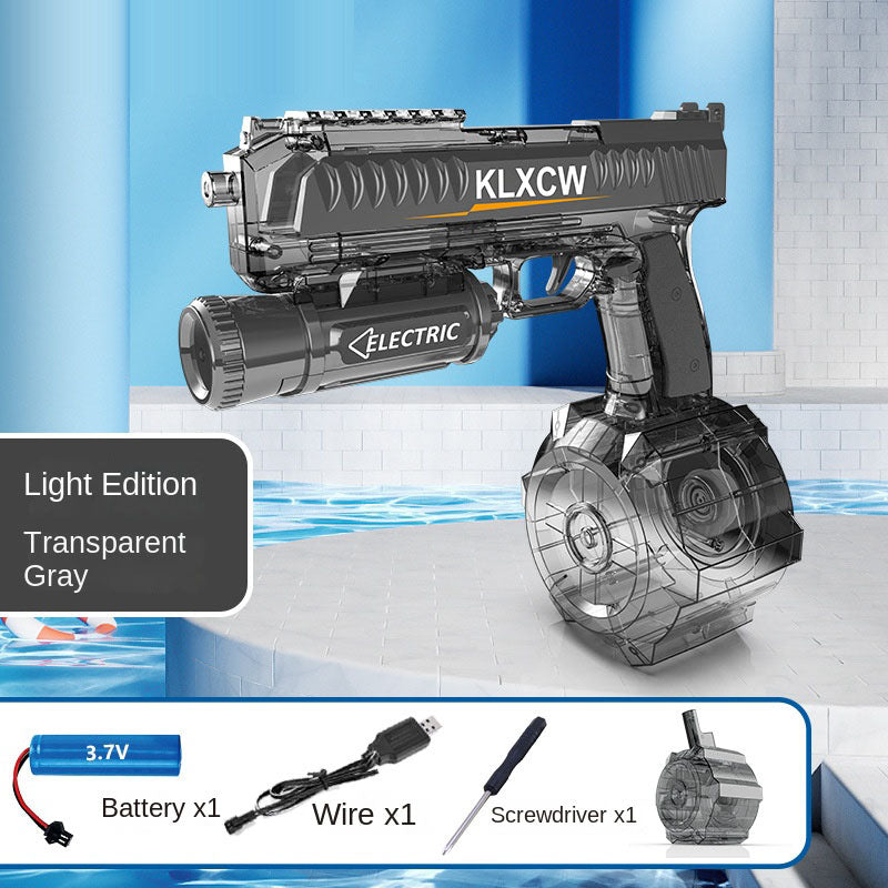 Electric Water Gun With Continuous Burst & Manual Play