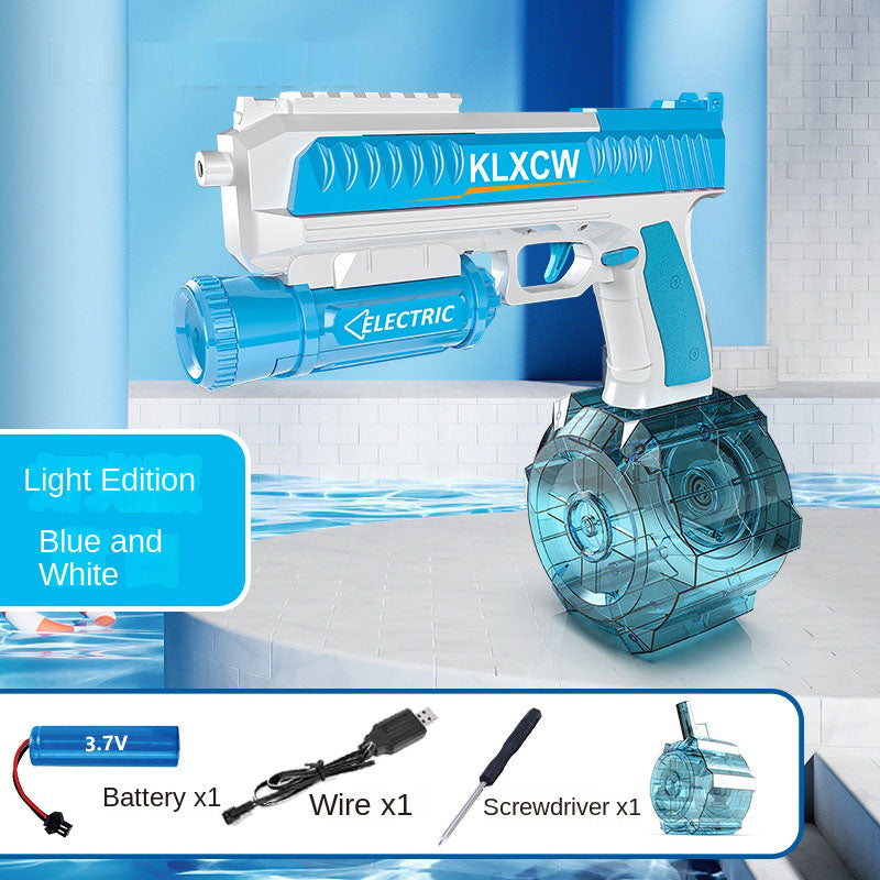 Electric Water Gun With Continuous Burst & Manual Play