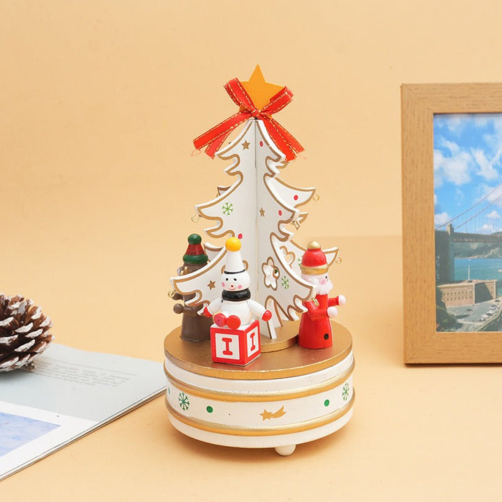 Christmas Tree Music Box for Nostalgic Holiday Charm