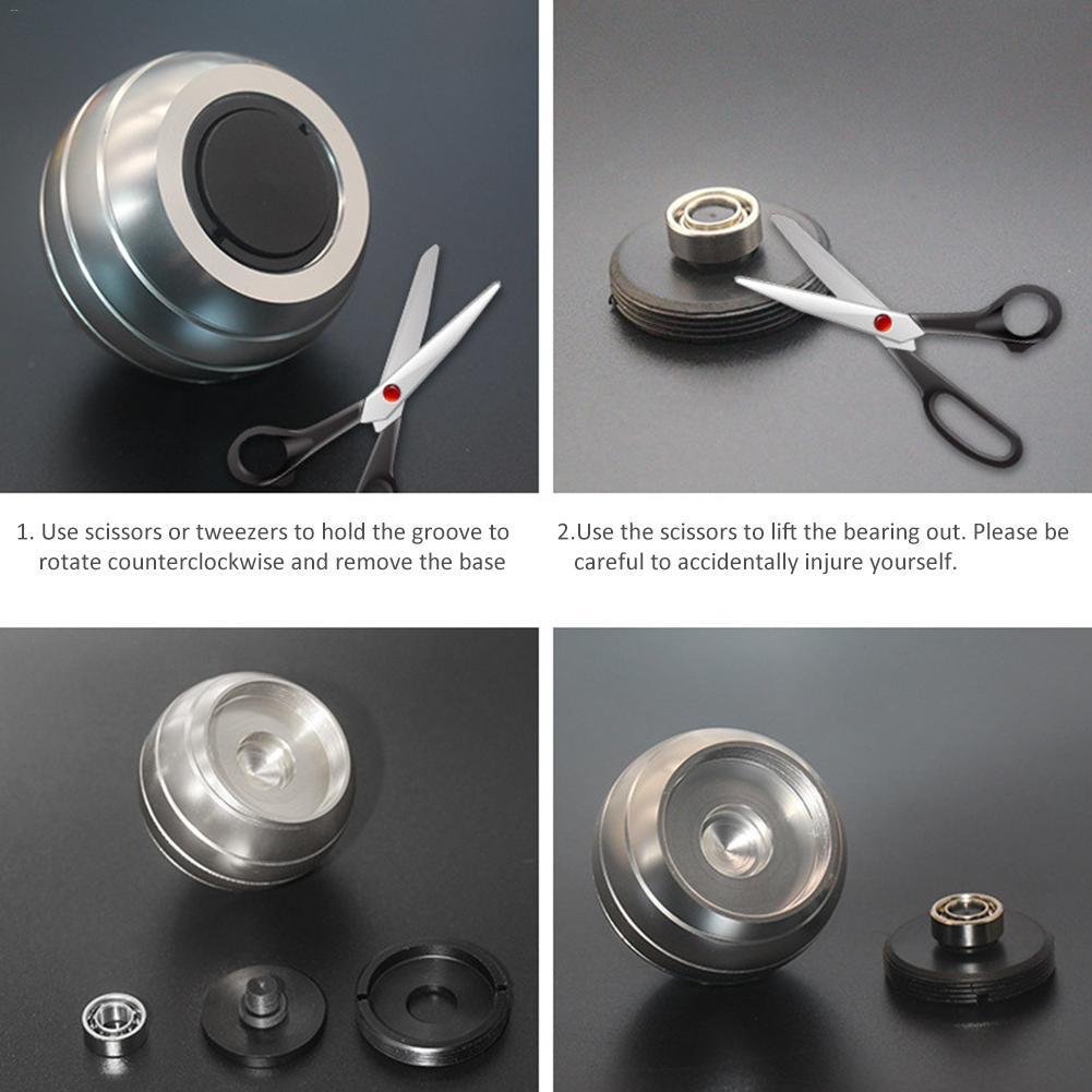 Rotating Gyroscope Desk Toy for Tactile Stress Relief