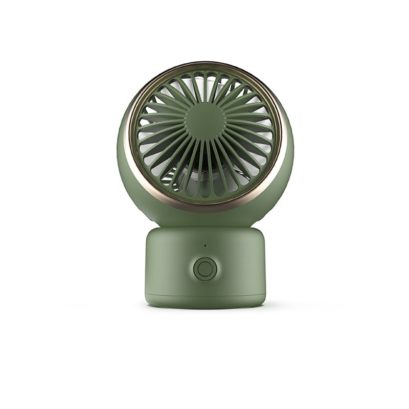 Compact Quiet USB Personal Desktop Fan for Desk Cooling