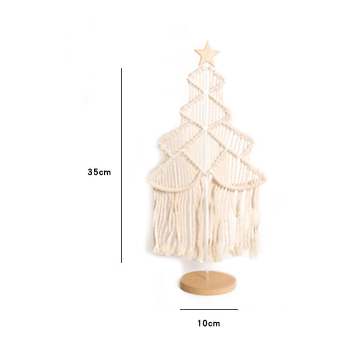 Macramé Christmas Tree Decor for Cozy Small Spaces