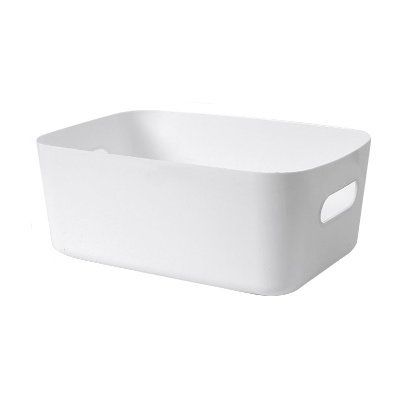 Desktop Storage Bin with Handles for Desk and Vanity