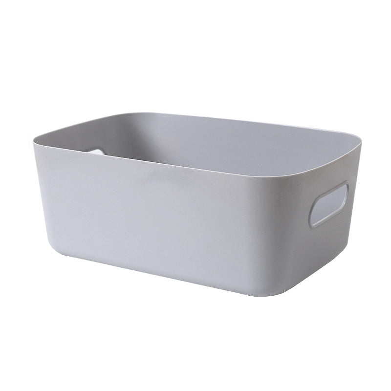 Desktop Storage Bin with Handles for Desk and Vanity