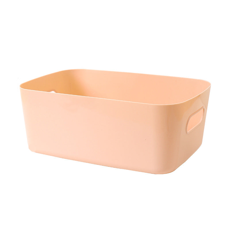 Desktop Storage Bin with Handles for Desk and Vanity