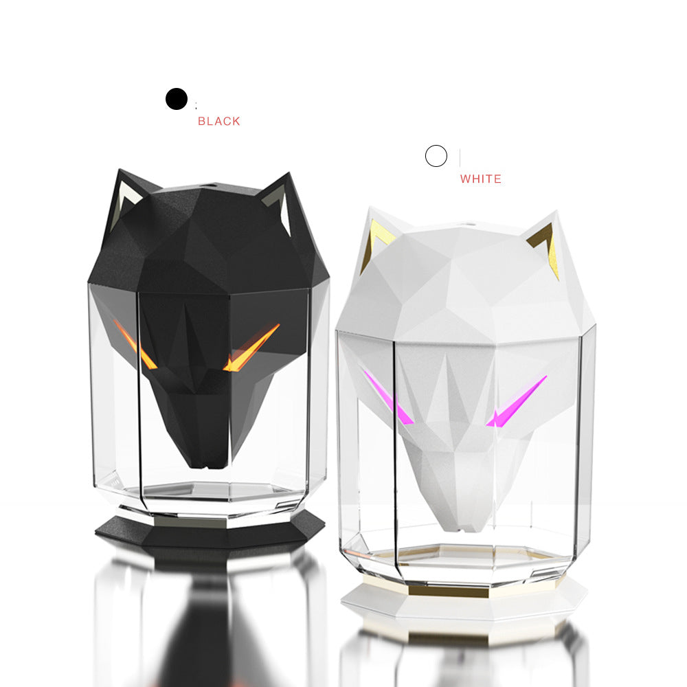 Wolf Humidifier Large-Capacity Illuminated Desktop Decor