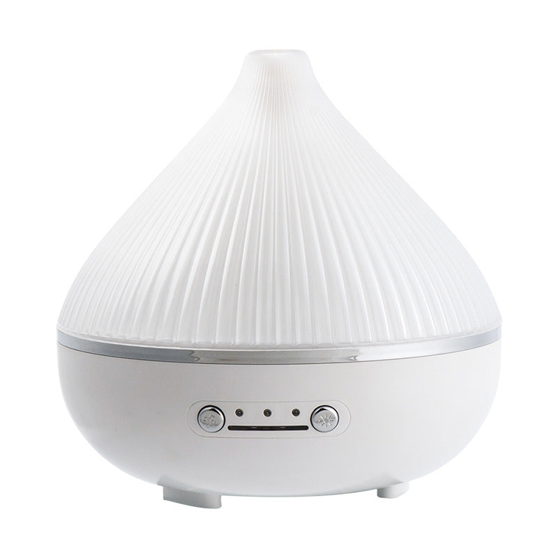 Desktop Wood Grain Humidifier with Night Light