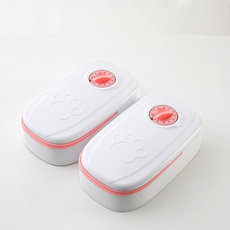 Automatic Cat Feeder With Timed Portion Control Meals