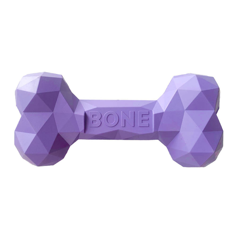 Dog Slow-Feeding Chew Toy with Diamond Bone Texture
