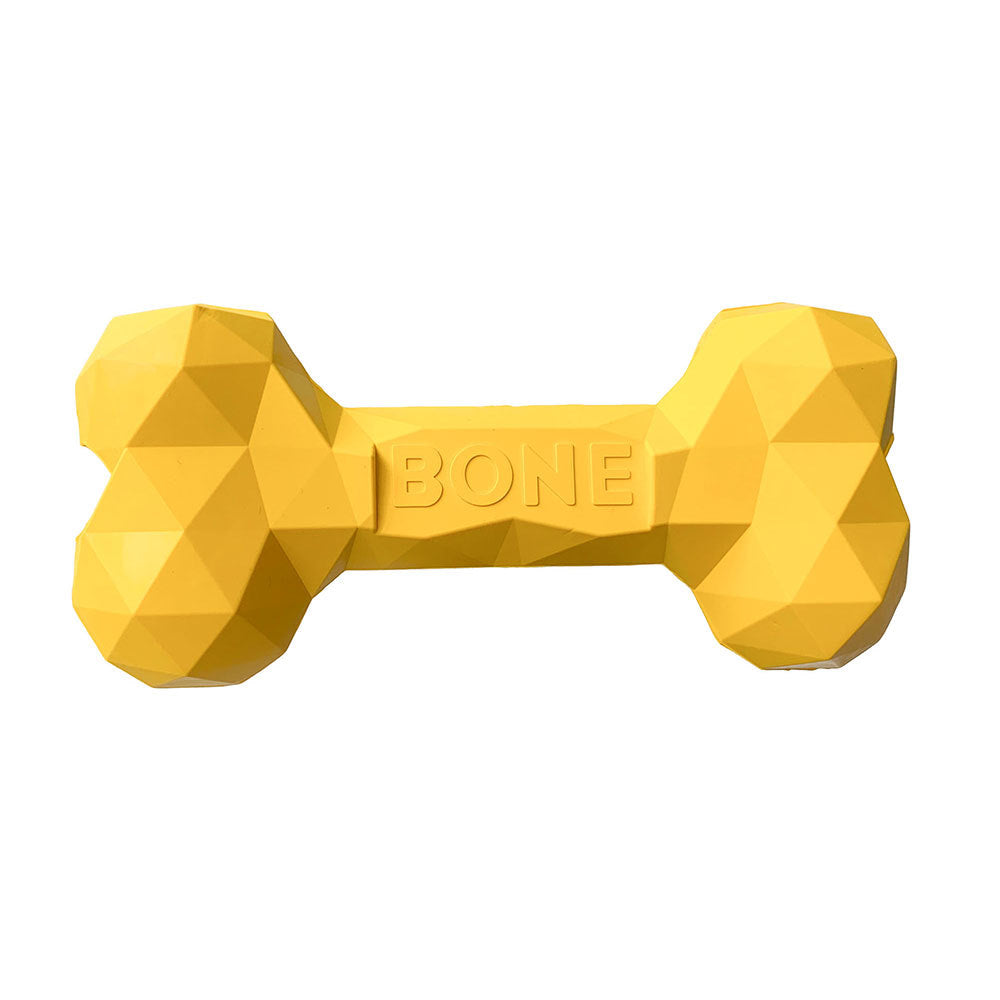 Dog Slow-Feeding Chew Toy with Diamond Bone Texture