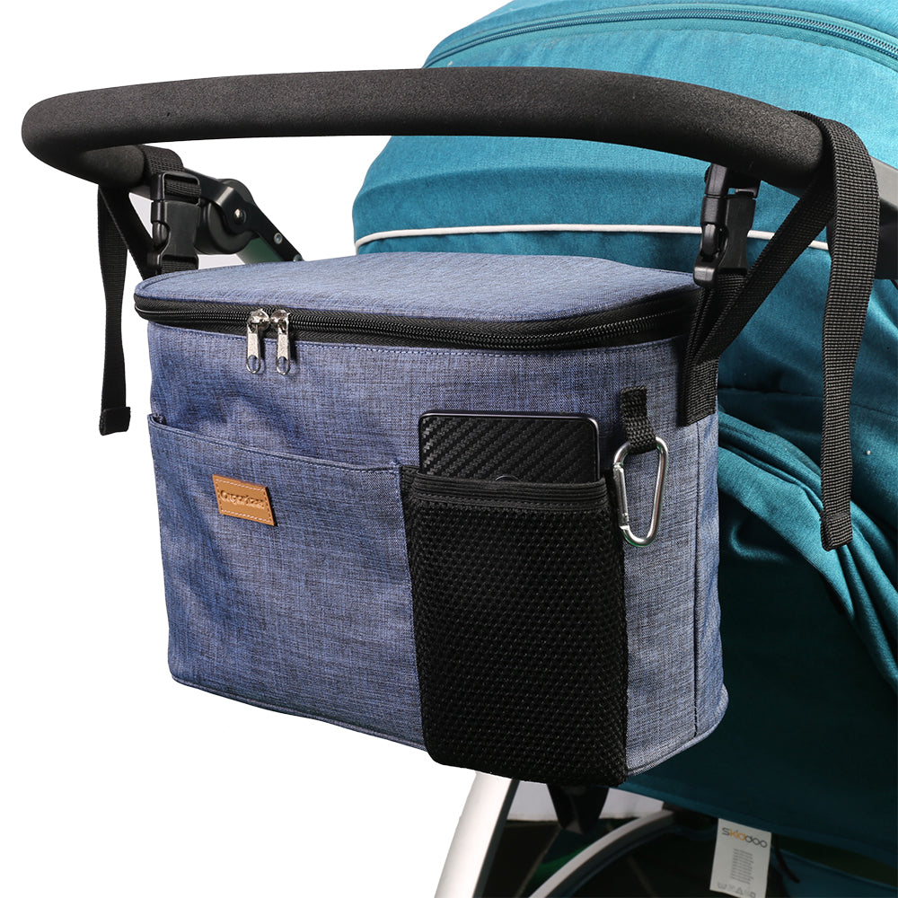 Diaper Bag Stroller Organizer for Stress-Free Baby Travel