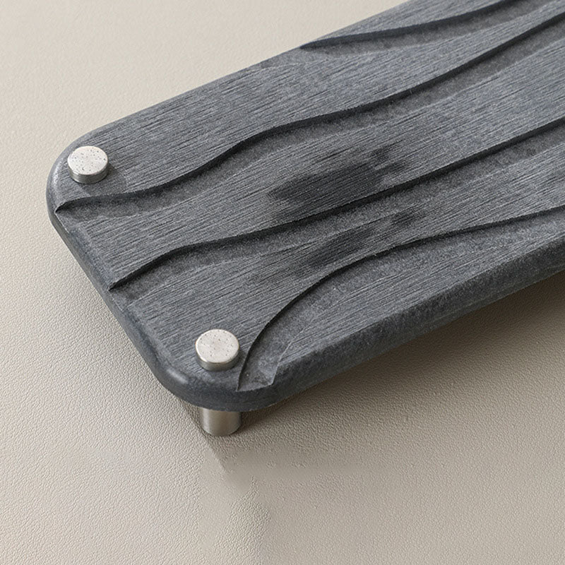 Wave-Textured Vanity Tray for Cosmetics and Jewelry