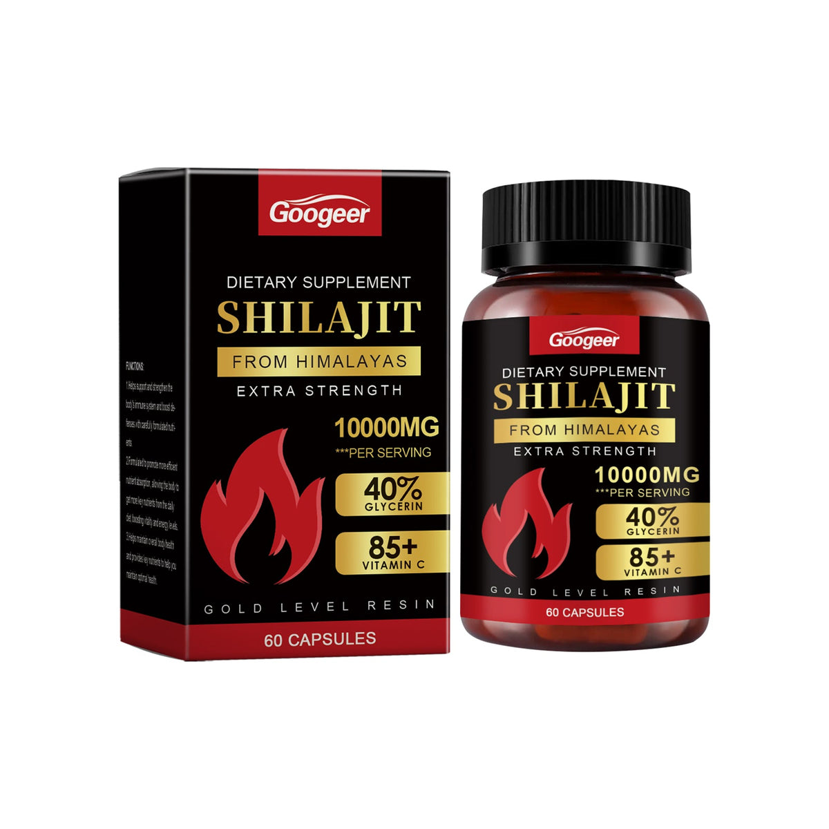 Himalayan Shilajit Capsules: Daily Energy Support