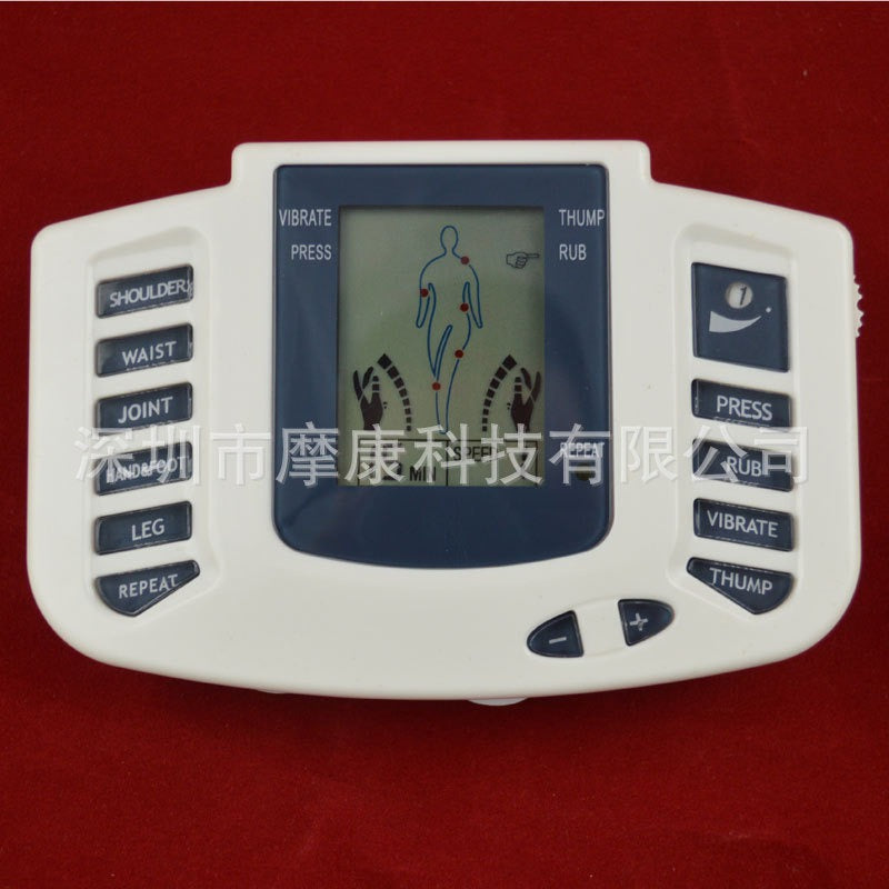 Electronic Pulse Massager with Foot Therapy Slippers