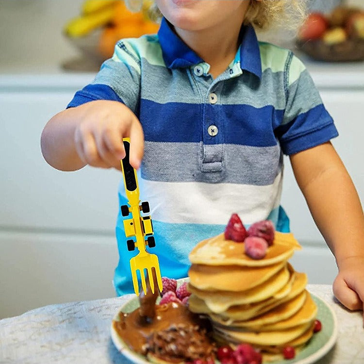 Kids Construction Tableware Set for Happier Mealtimes
