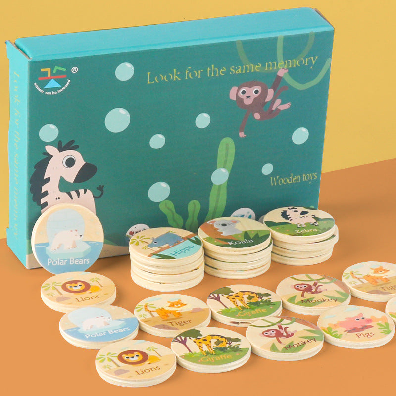 Dinosaur Memory Matching Game for Screen-Free Learning