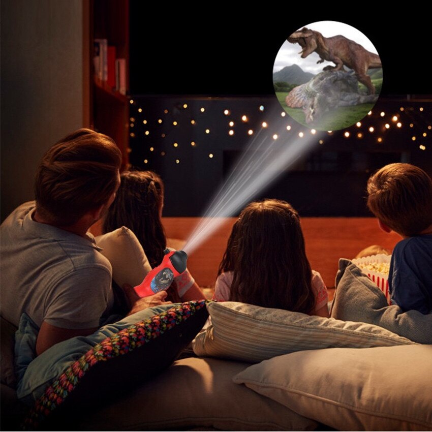 Dinosaur Projector Flashlight for Screen-Free Learning