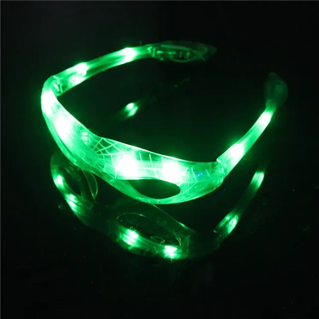 LED Spider-Man Inspired Glasses for Kids' Party Fun