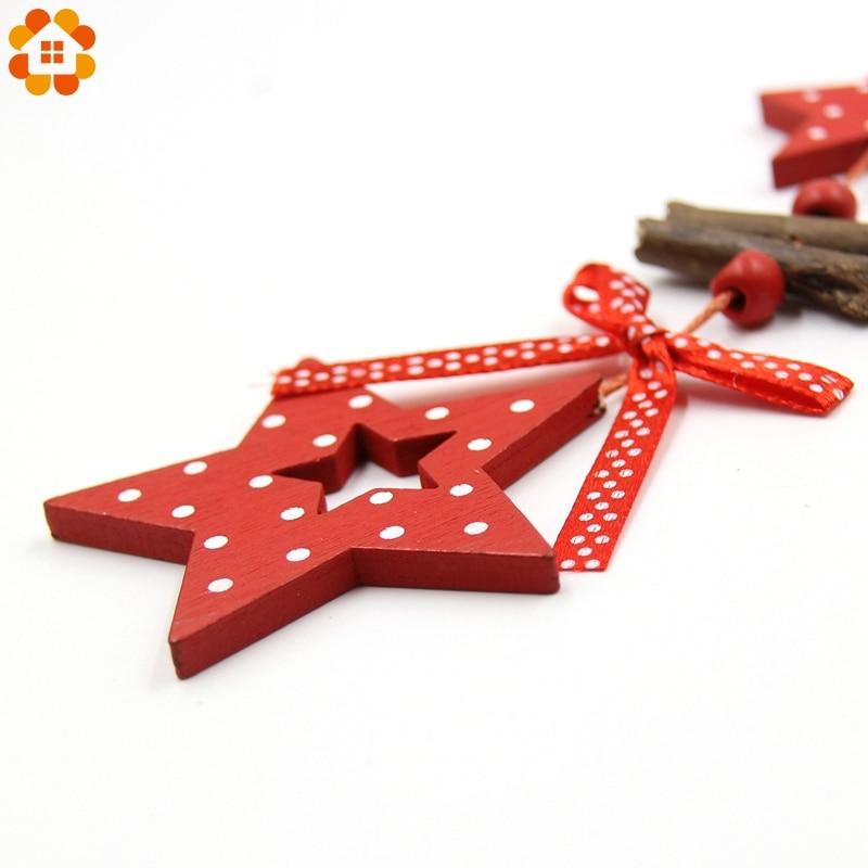 Wooden Christmas Ornaments for Rustic Holiday Decor