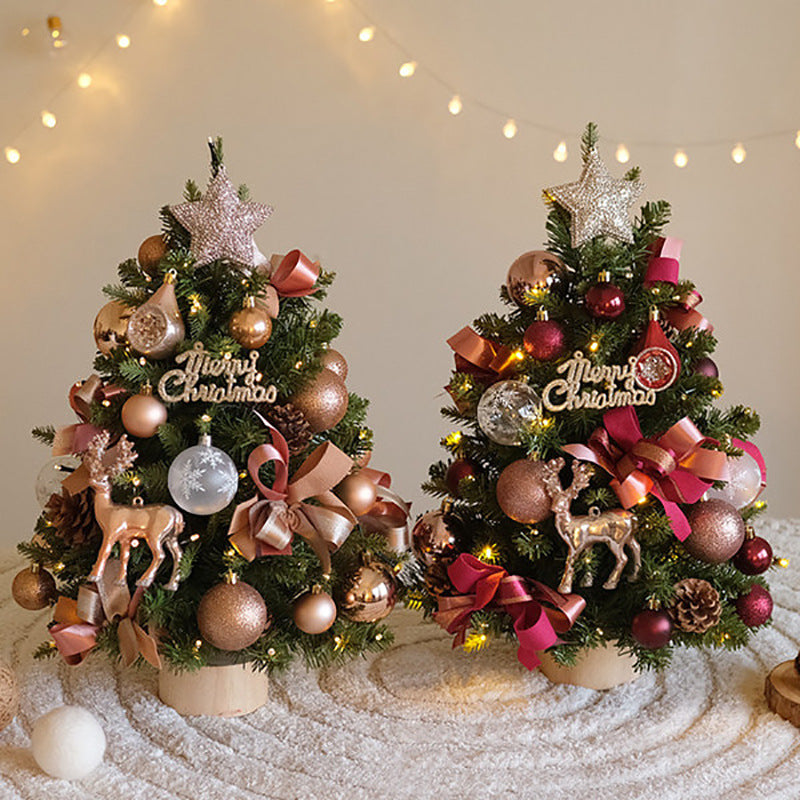 Tabletop Christmas Tree Set for Instant Festive Cheer