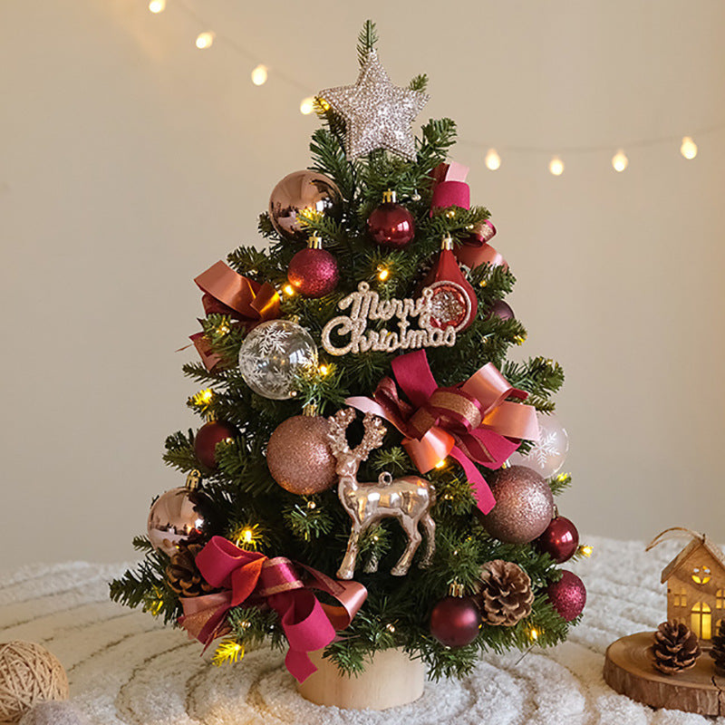 Tabletop Christmas Tree Set for Instant Festive Cheer