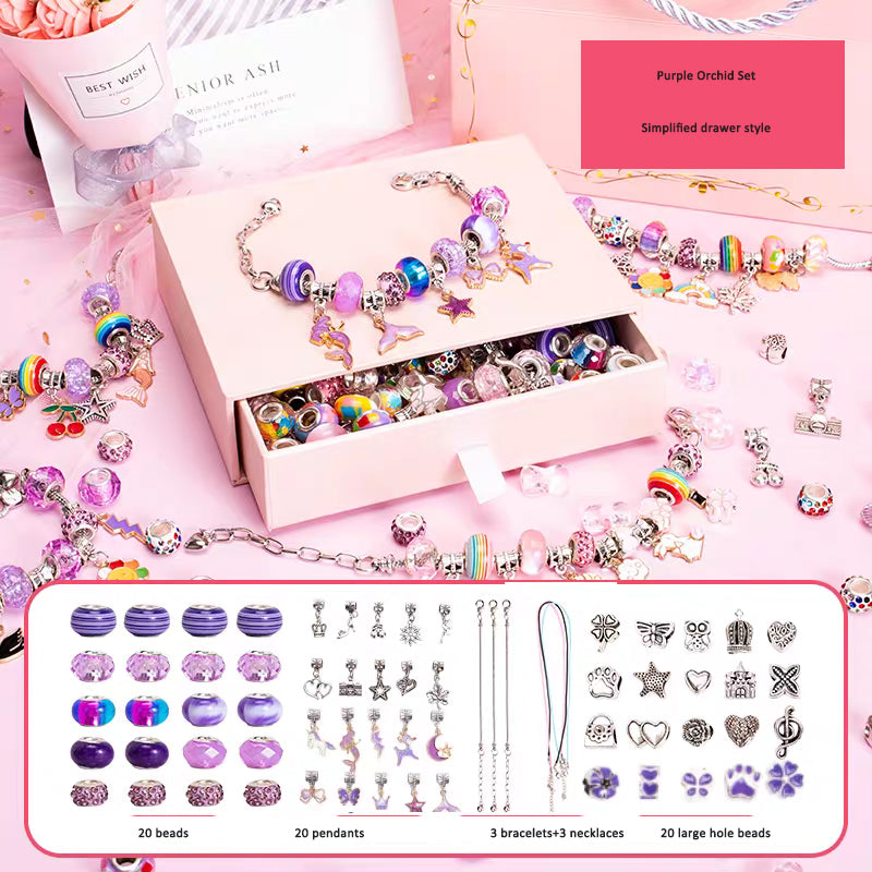 DIY Bead Bracelet Kit for Kids, Screen-Free Creative Fun