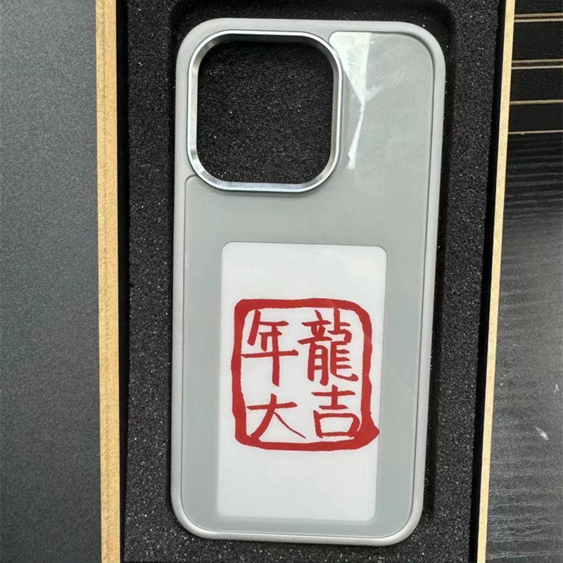 DIY Ink Screen iPhone 14 Pro Case With Custom Display