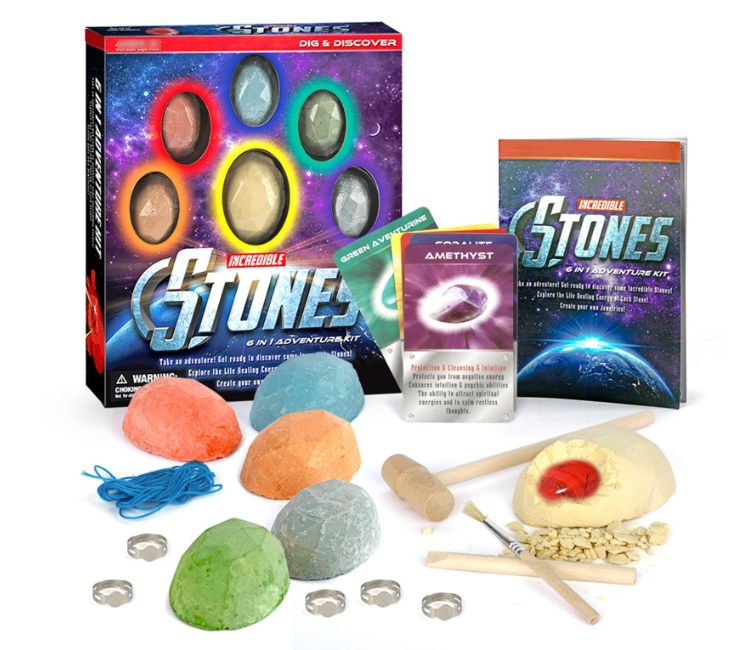 Kids Crystal Excavation Kit for Hands-On Discovery