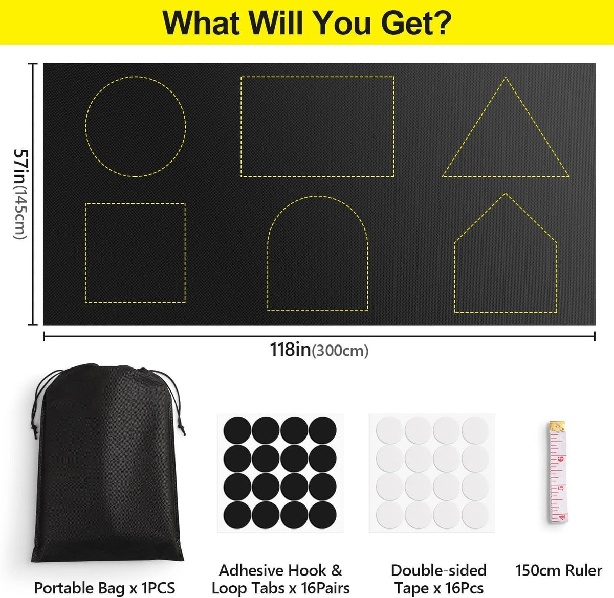 DIY Blackout Travel Curtain – Cut-to-Fit Suction Cup Shade