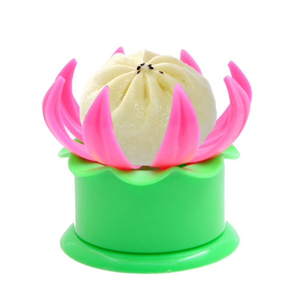 Lotus Dumpling Bun Mold for Pleated Steamed Buns at Home