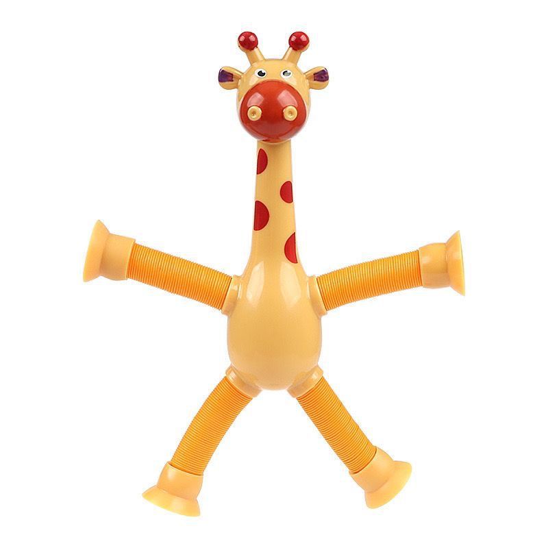 Giraffe Sensory Toy With Suction Cup Screen-Free Play