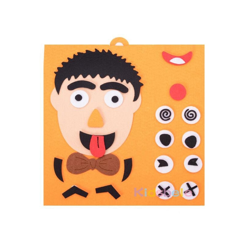 Emotion Puzzle Toy for Kids: Creative Feelings Play
