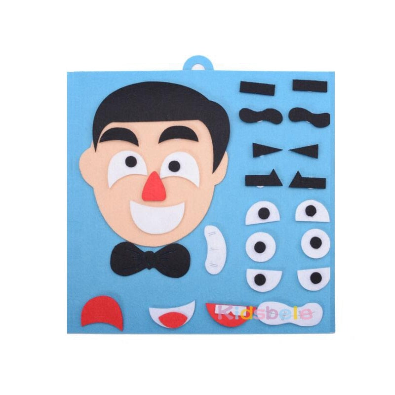 Emotion Puzzle Toy for Kids: Creative Feelings Play