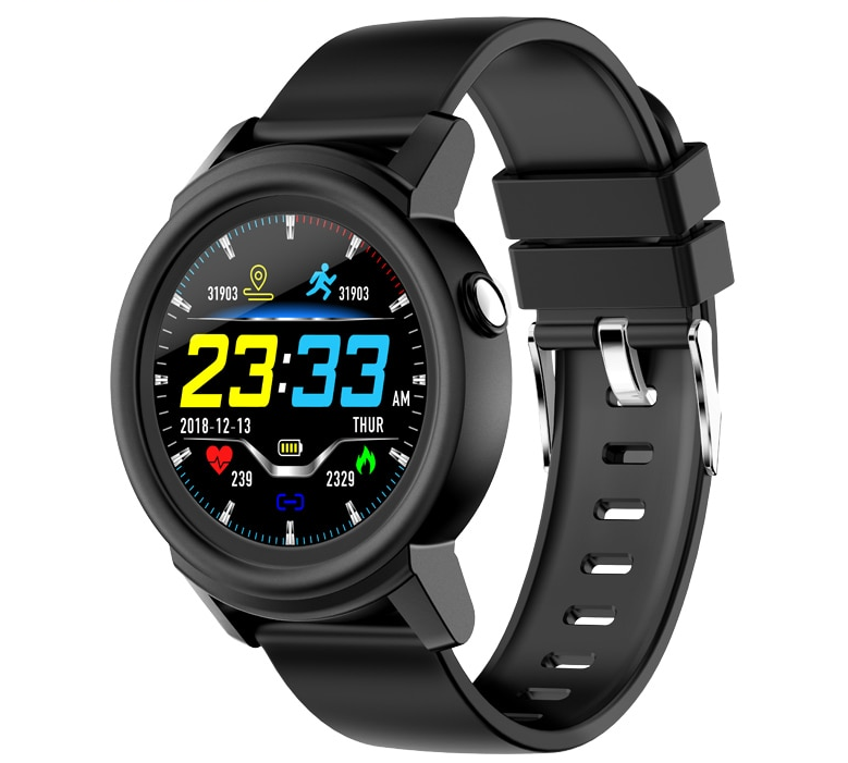 DK02 Round Smartwatch with Heart Rate & Sleep Tracking