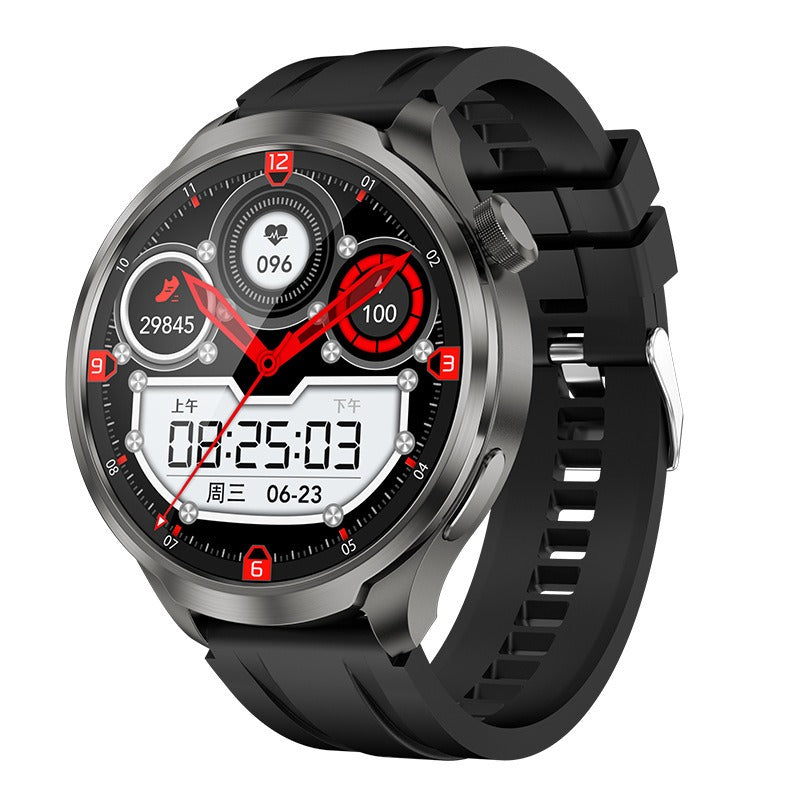 Multi-Sport Smartwatch with Heart Rate and Compass Tracking