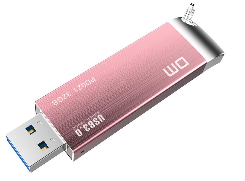 Metal USB 3.0 Flash Drive, Fast 10-60MB/s Transfers