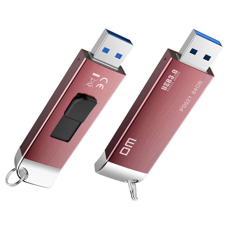 Metal USB 3.0 Flash Drive, Fast 10-60MB/s Transfers