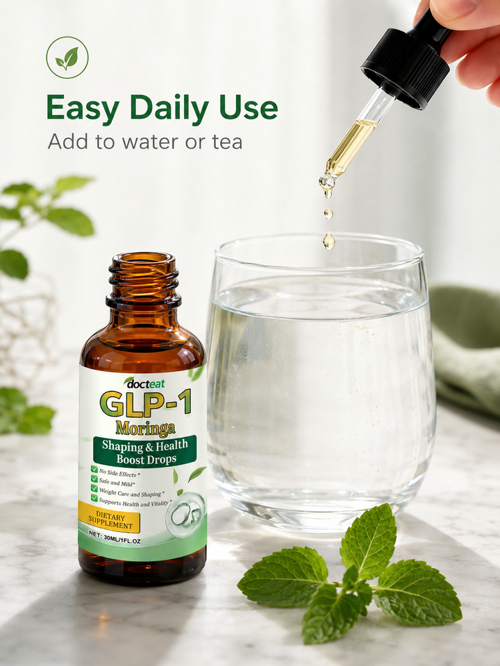 Moringa Weight Management Drops — Plant-Based, No Side Effects