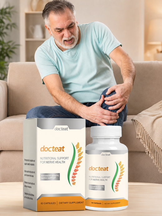 Docteat Sciatic Nerve Support Supplement — 60 Capsules