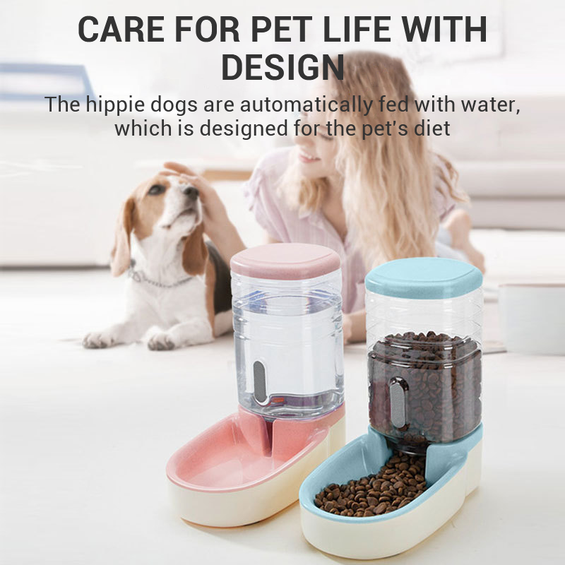 Automatic Pet Feeder & Water Dispenser for Dogs & Cats