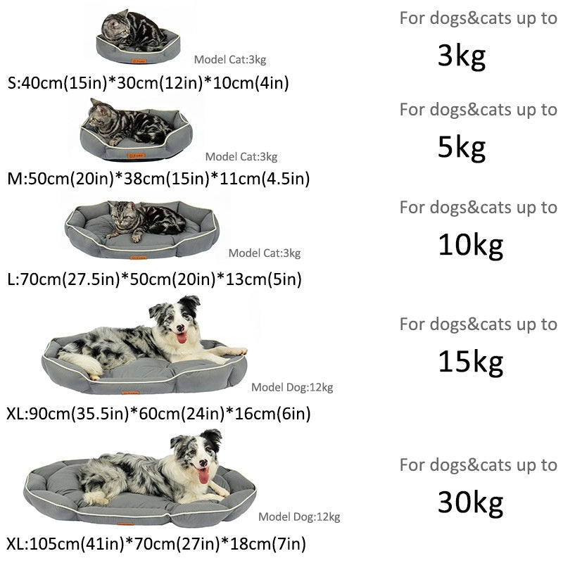 Dog Bed for Medium & Large Dogs | Cozy, Joint Support