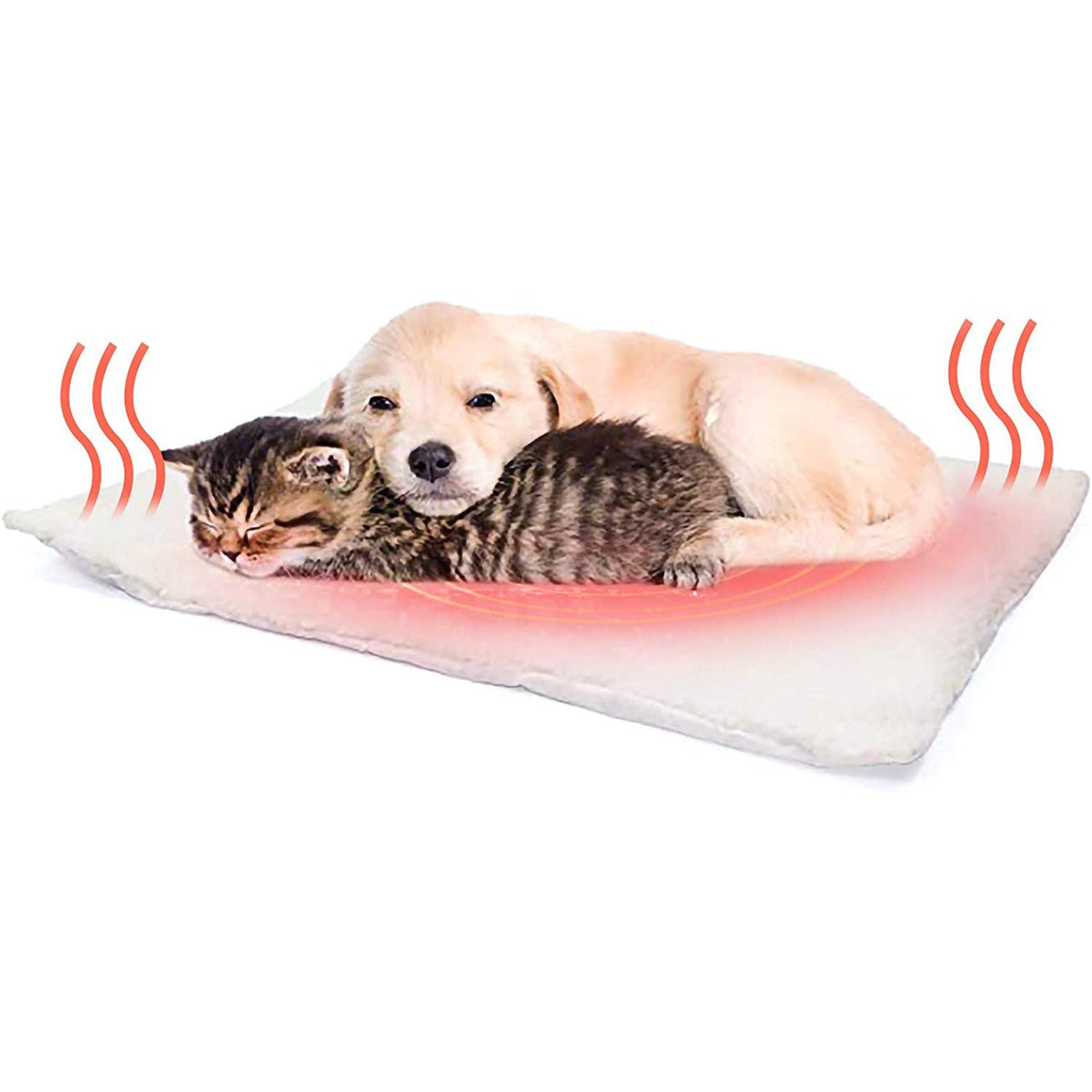 Self-Heating Pet Bed Mat for Cozy, Wire-Free Warmth