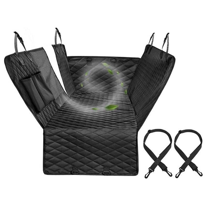 Dog Car Seat Cover With Hammock-Style Seat Protection