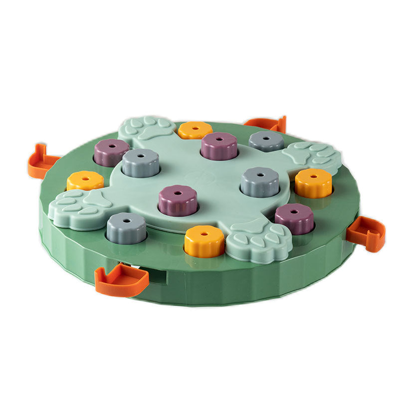 Interactive Pet Feeder Puzzle Toy for Slower Meals
