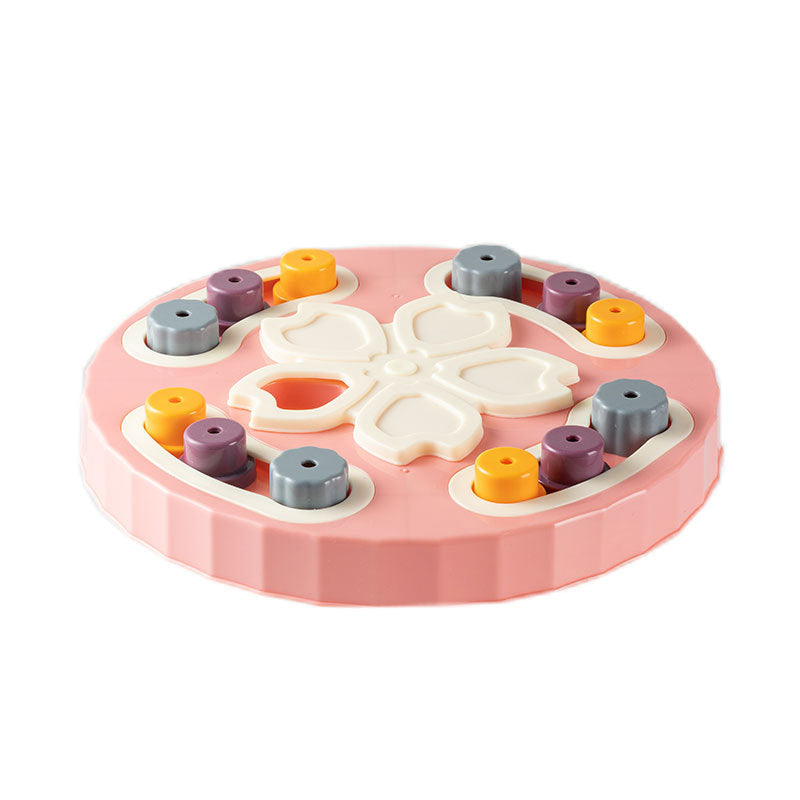 Interactive Pet Feeder Puzzle Toy for Slower Meals
