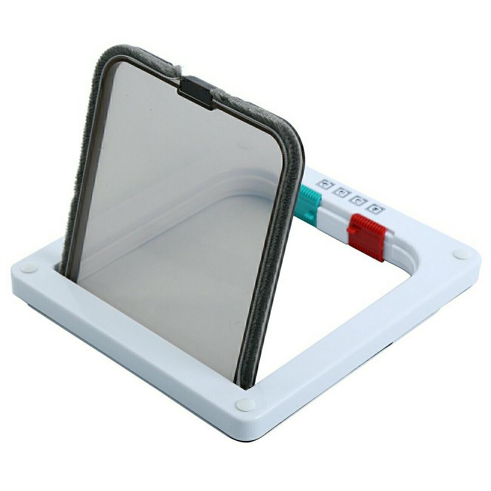 Pet Door With Four-Way Security Lock for Safer Access