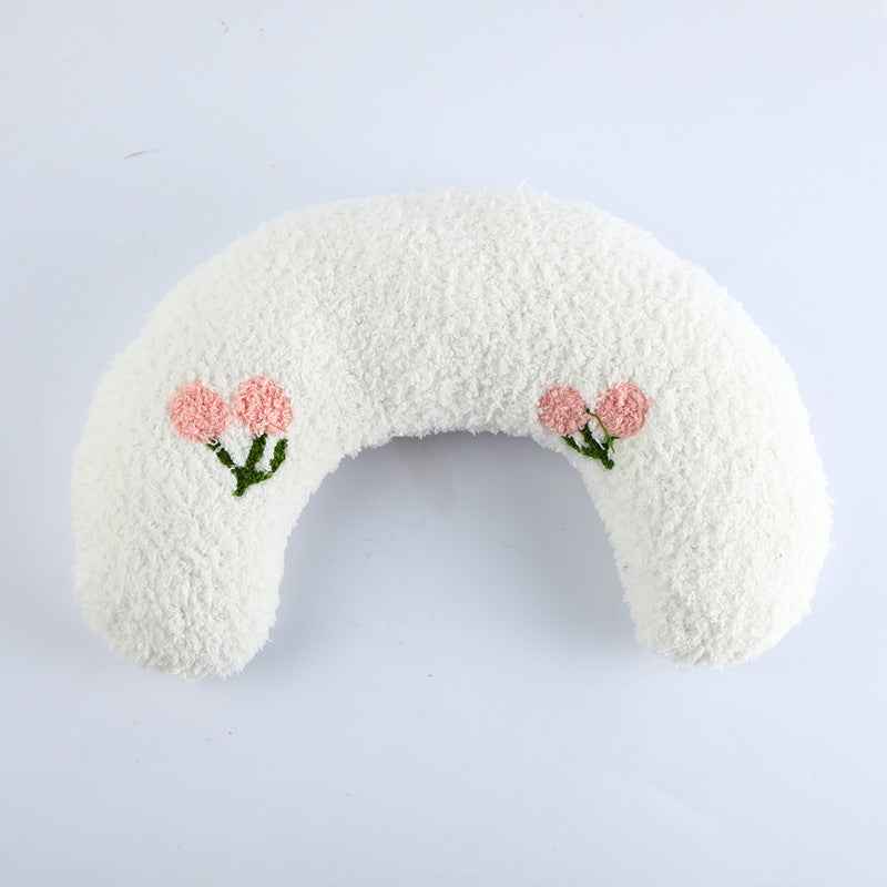 U-Shaped Pet Pillow for Cozy, Supported Daily Sleep