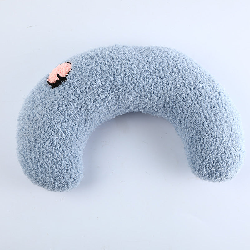 U-Shaped Pet Pillow for Cozy, Supported Daily Sleep