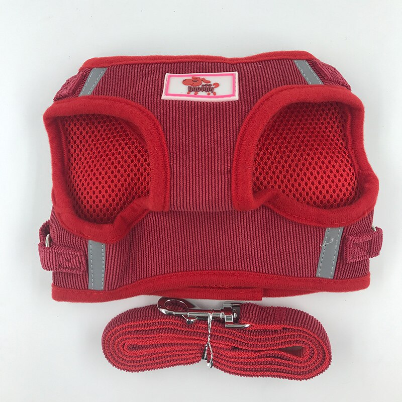 Reflective Dog Harness Leash Set for Safer Daily Walks